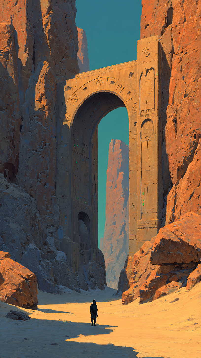 Neruk19_A_vertical_epic_sci-fi_illustration_a_lone_scavenger__80011aa0-42fe-4bd9-8c92-ed703efaabc2_0